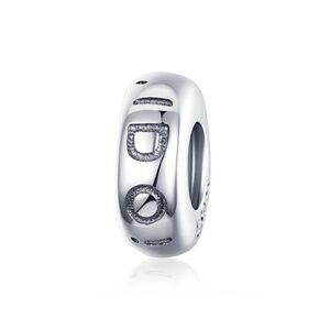 Sterling Silver "I DO" Charm